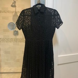 Reformation Black Dress